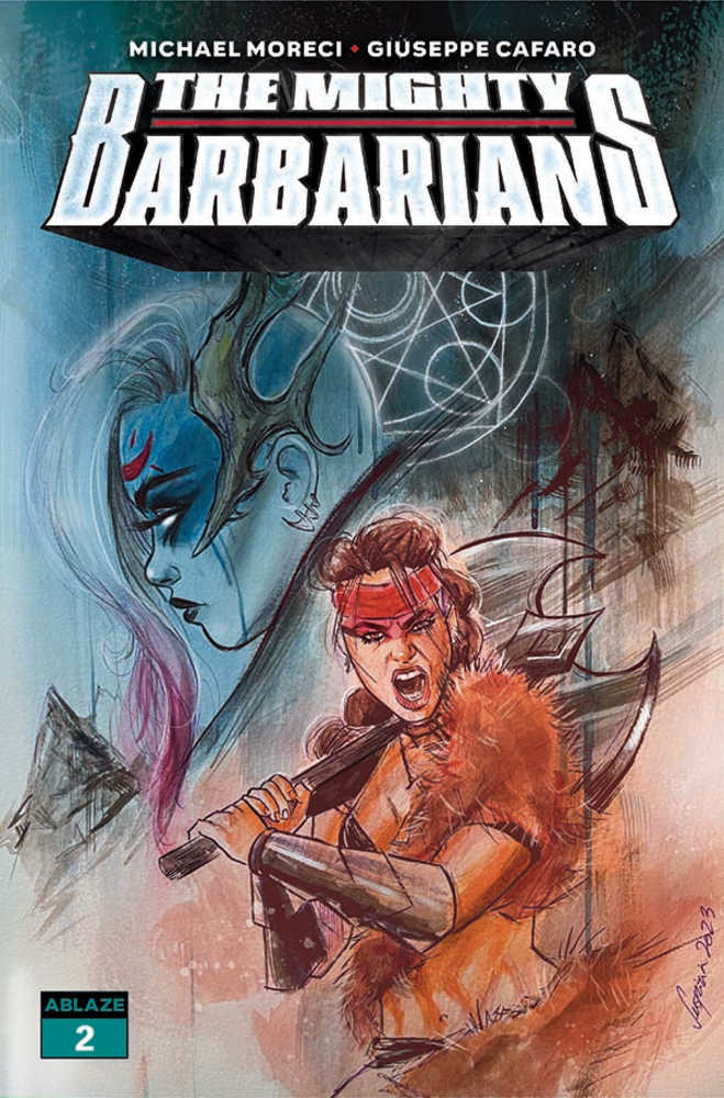 Mighty Barbarians #2 Cover B Suspiria (Mature) | L.A. Mood Comics and Games