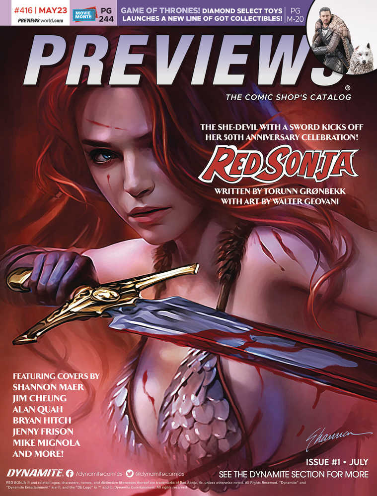 Previews #416 May 2023 | L.A. Mood Comics and Games