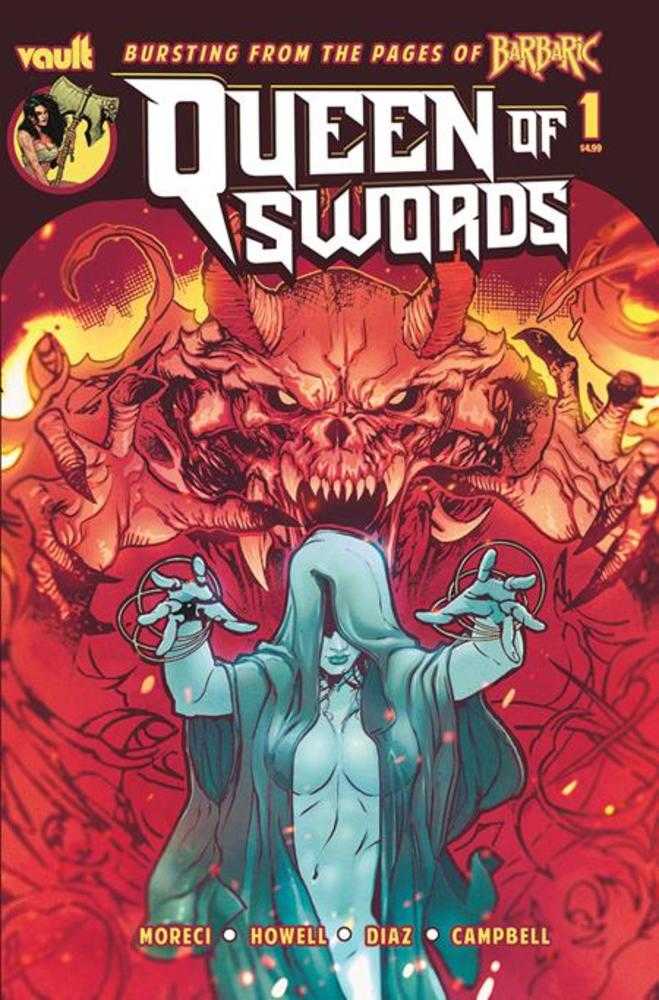 Queen Of Swords A Barbaric Story #1 Cover B Nathan Gooden Variant (Mature) | L.A. Mood Comics and Games