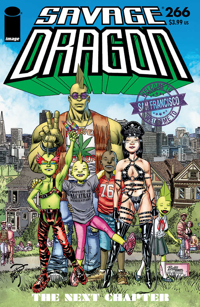 Savage Dragon #266 Cover A Larsen (Mature) | L.A. Mood Comics and Games