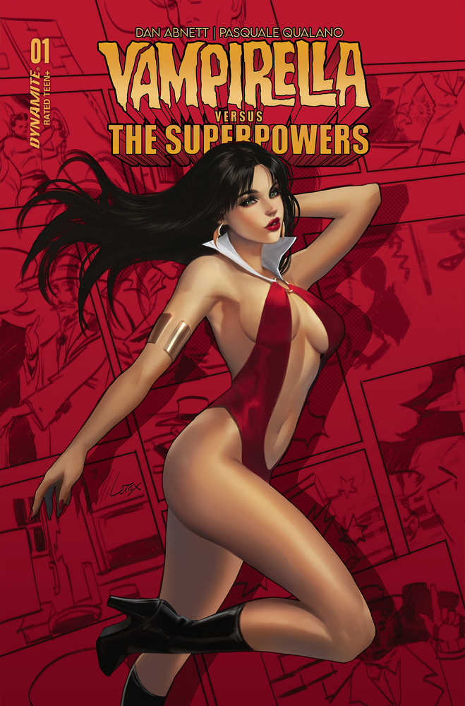 Vampirella vs Superpowers #1 Cover B Leirix | L.A. Mood Comics and Games