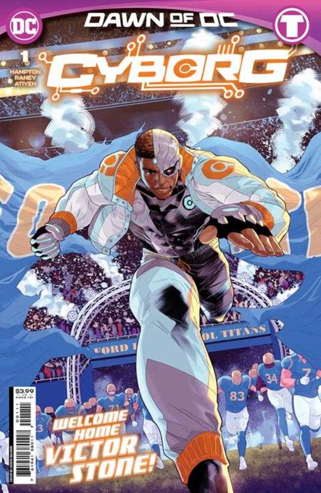 Cyborg #1 (Of 6) Cover A Edwin Galmon | L.A. Mood Comics and Games