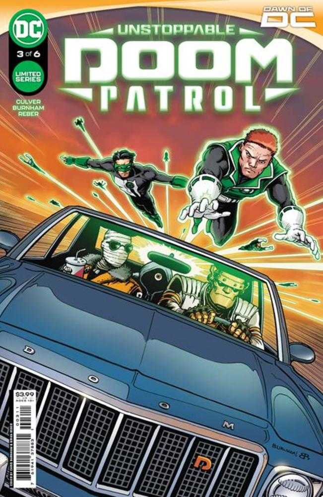 Unstoppable Doom Patrol #3 (Of 6) Cover A Chris Burnham | L.A. Mood Comics and Games