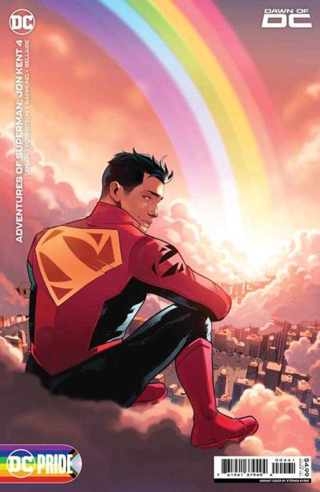 Adventures Of Superman Jon Kent #4 (Of 6) Cover D Stephen Byrne DC Pride Card Stock Variant | L.A. Mood Comics and Games