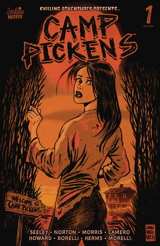 Chilling Adventure Camp Pickens One Shot Cover B Francavilla | L.A. Mood Comics and Games