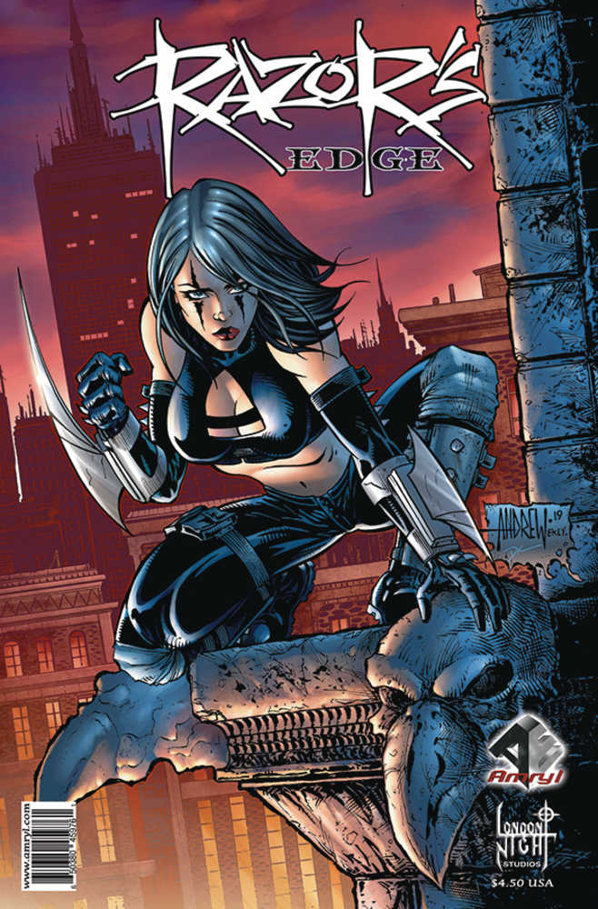 Razors Edge One Shot Cover A Mangum (Mature) | L.A. Mood Comics and Games