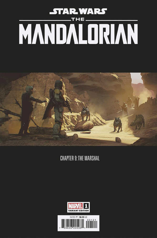 Star Wars: The Mandalorian Season 2 1 Concept Art Variant | L.A. Mood Comics and Games