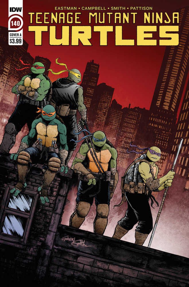 Teenage Mutant Ninja Turtles #140 Cover A (Smith) | L.A. Mood Comics and Games