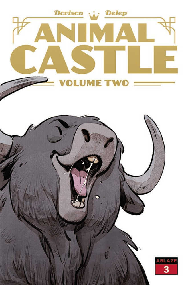 Animal Castle Volume 2 #3 Cover B Delep Laughing Silvio (Mature) | L.A. Mood Comics and Games