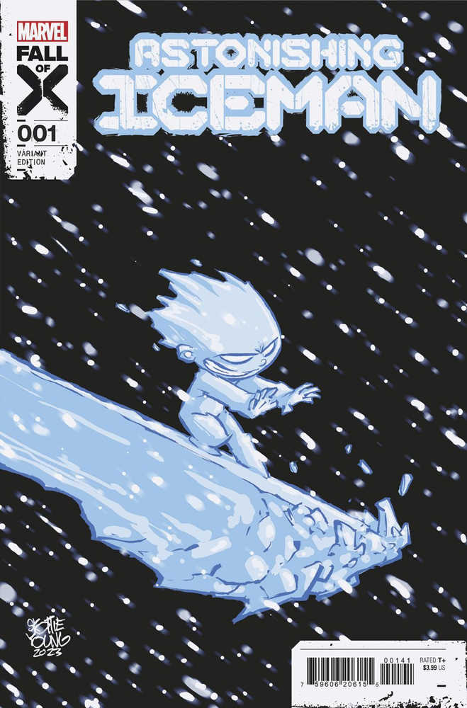 Astonishing Iceman #1 Skottie Young Variant | L.A. Mood Comics and Games
