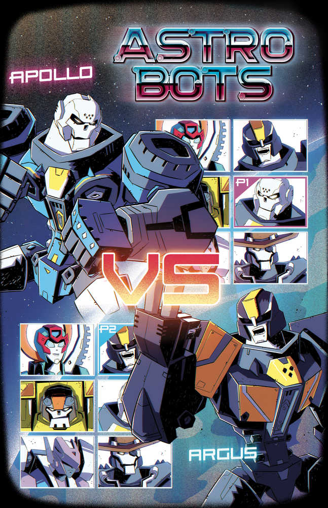 Astrobots #5 (Of 5) Cover B Burcham Fighting Game Variant (Mature) | L.A. Mood Comics and Games