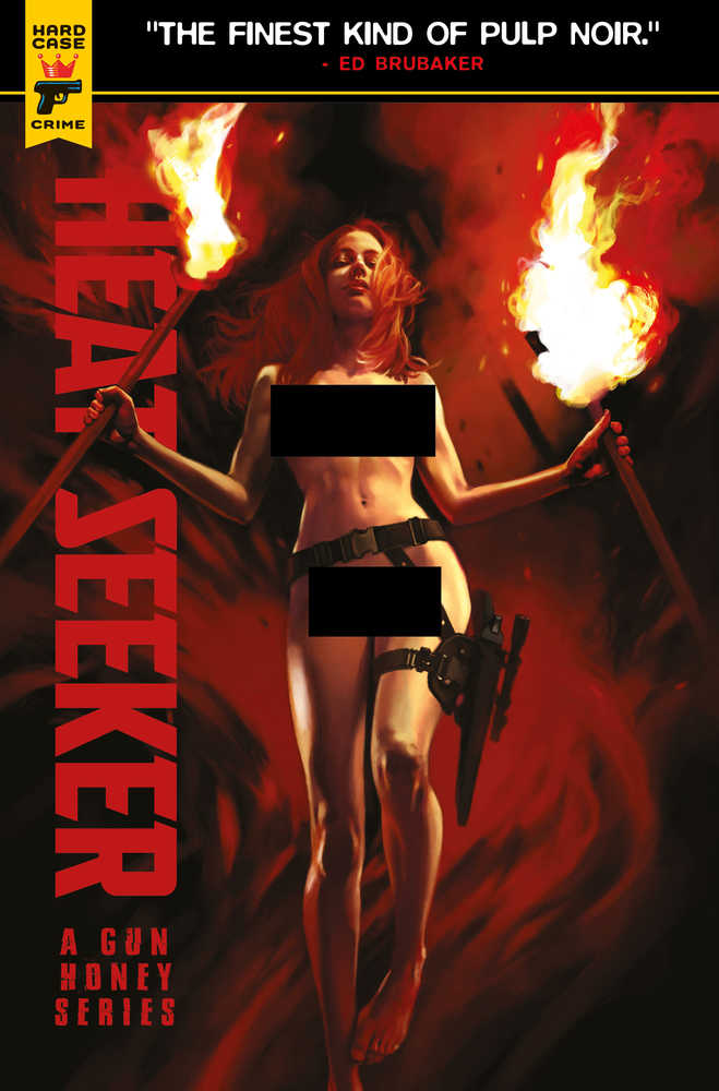 Heat Seeker Gun Honey Series #2 (Of 4) Cover E Caranfa Nude Ba | L.A. Mood Comics and Games