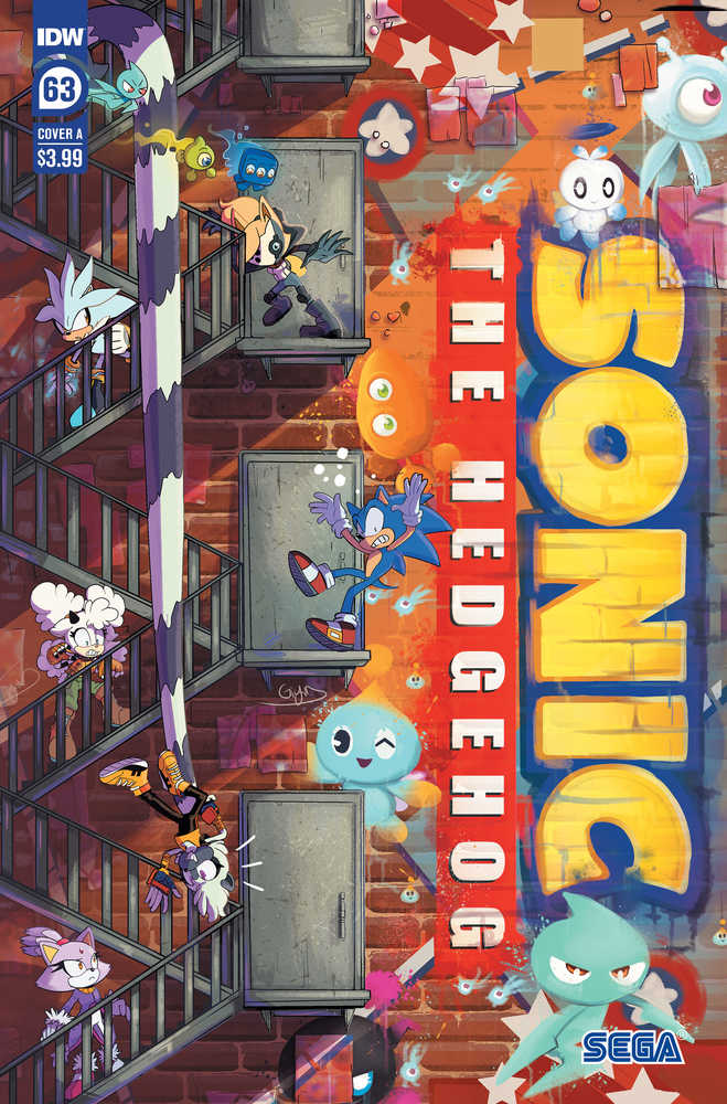 Sonic The Hedgehog #63 Cover A Dutreix | L.A. Mood Comics and Games