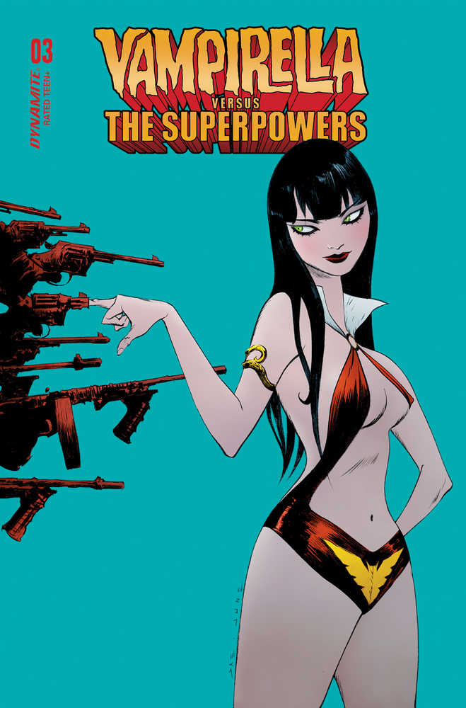 Vampirella vs Superpowers #3 Cover A Lee | L.A. Mood Comics and Games