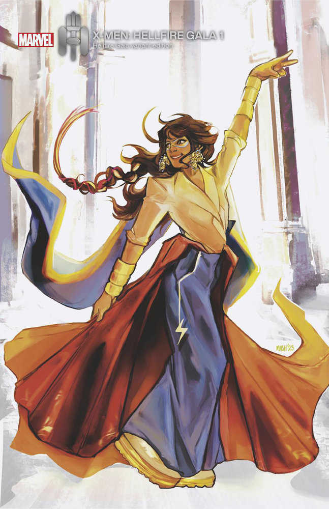 X-Men: Hellfire Gala 2023 1 Mashal Ahmed Hellfire Gala Spoiler Variant | L.A. Mood Comics and Games