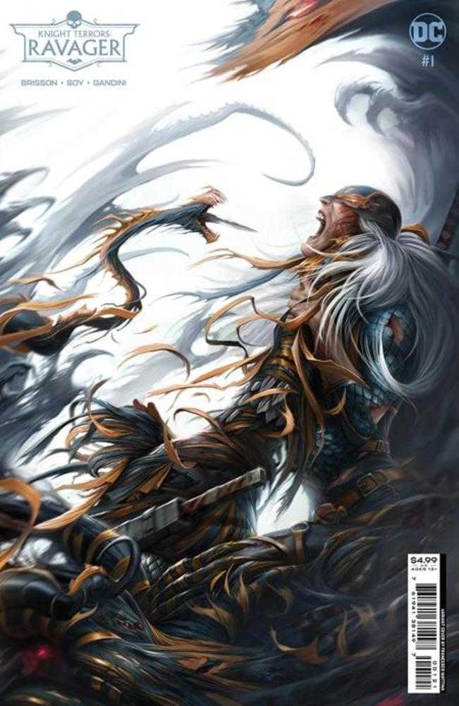 Knight Terrors Ravager #1 (Of 2) Cover B Francesco Mattina Card Stock Variant | L.A. Mood Comics and Games