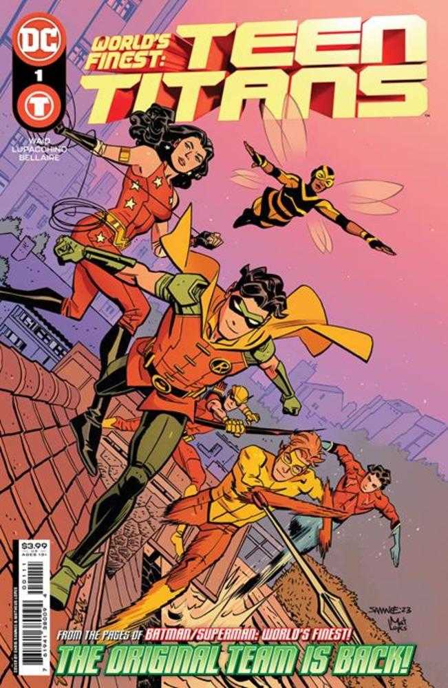 Worlds Finest Teen Titans #1 (Of 6) Cover A Chris Samnee | L.A. Mood Comics and Games