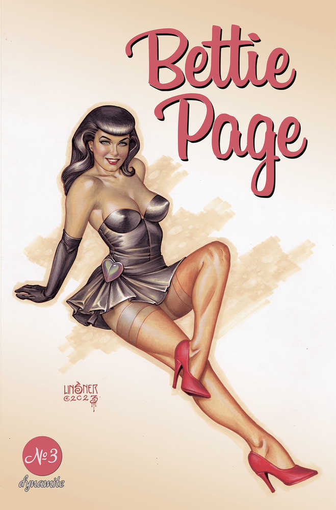 Bettie Page #3 Cover A Linsner | L.A. Mood Comics and Games