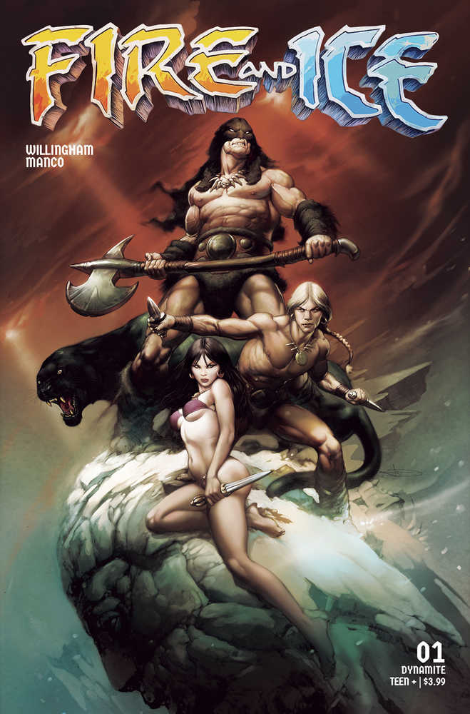 Fire And Ice #1 Cover B Manco | L.A. Mood Comics and Games