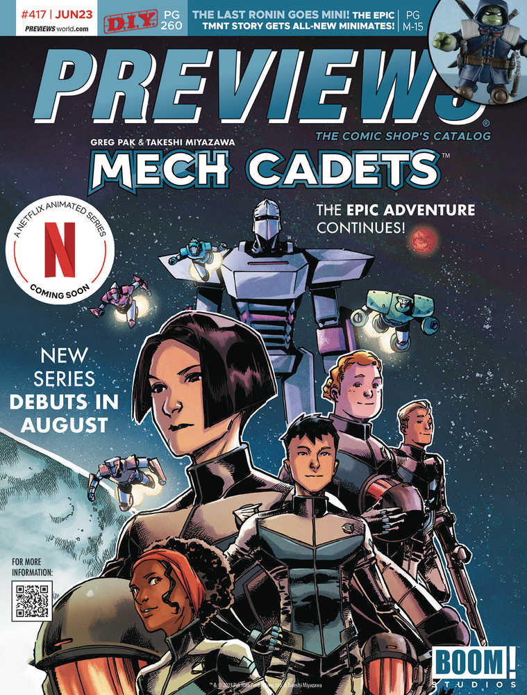 Previews #419 August 2023 | L.A. Mood Comics and Games