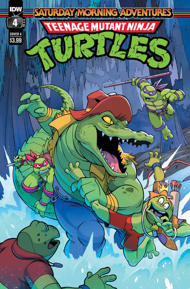 Teenage Mutant Ninja Turtles: Saturday Morning Adventures (2023-) #4 Cover A (Lawrence) | L.A. Mood Comics and Games