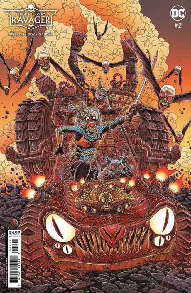 Knight Terrors Ravager #2 (Of 2) Cover B James Stokoe Card Stock Variant | L.A. Mood Comics and Games