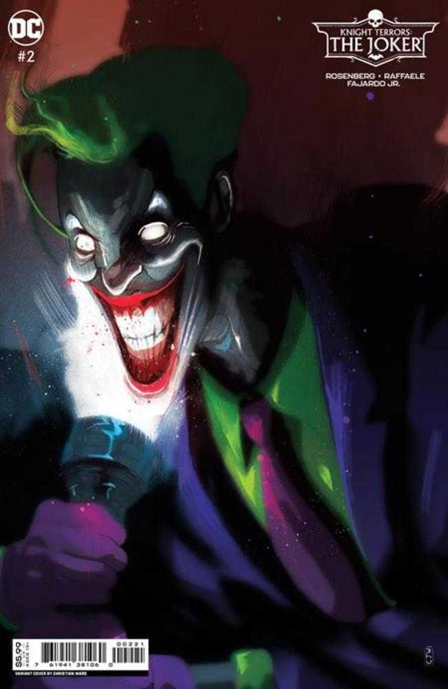 Knight Terrors Joker #2 (Of 2) Cover B Christian Ward Card Stock Variant | L.A. Mood Comics and Games