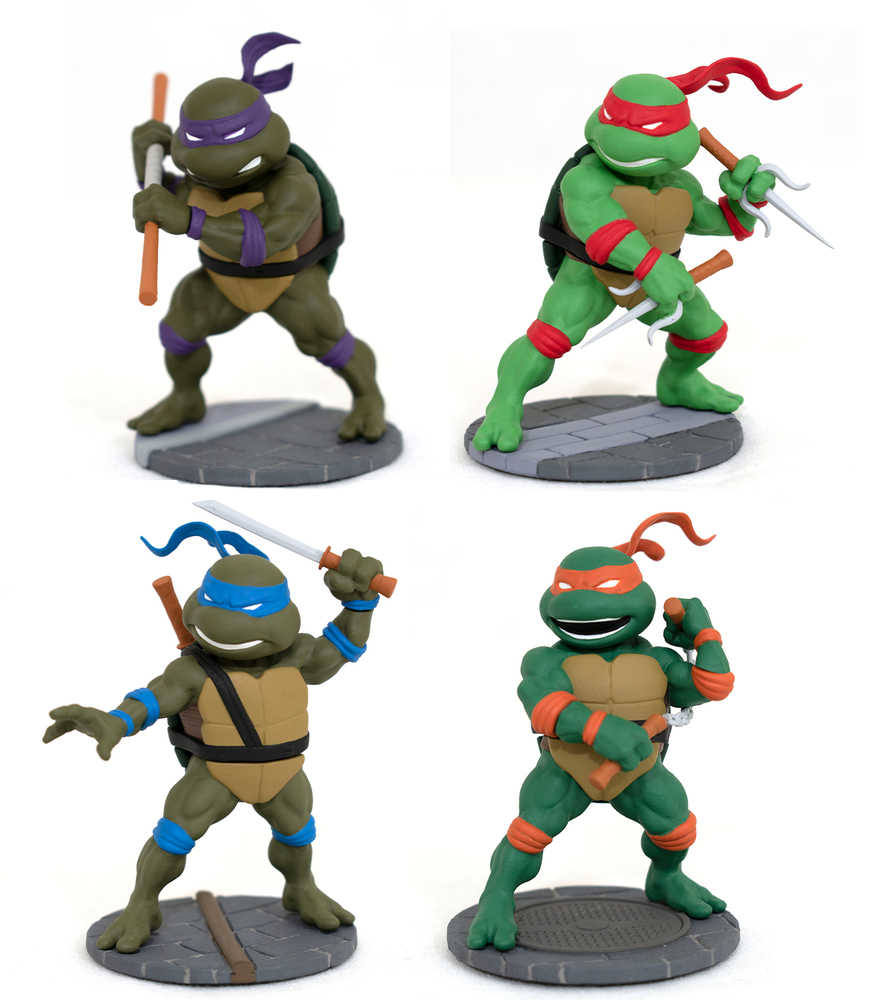 Sdcc 2023 Teenage Mutant Ninja Turtles Retro D-Formz Box Set | L.A. Mood Comics and Games