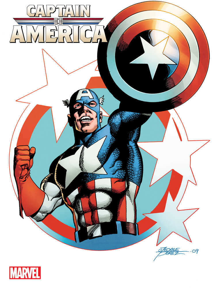 Captain America 1 George Perez Variant | L.A. Mood Comics and Games
