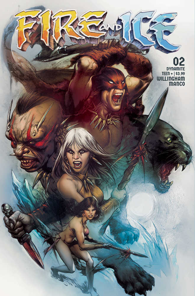 Fire And Ice #2 Cover B Manco | L.A. Mood Comics and Games