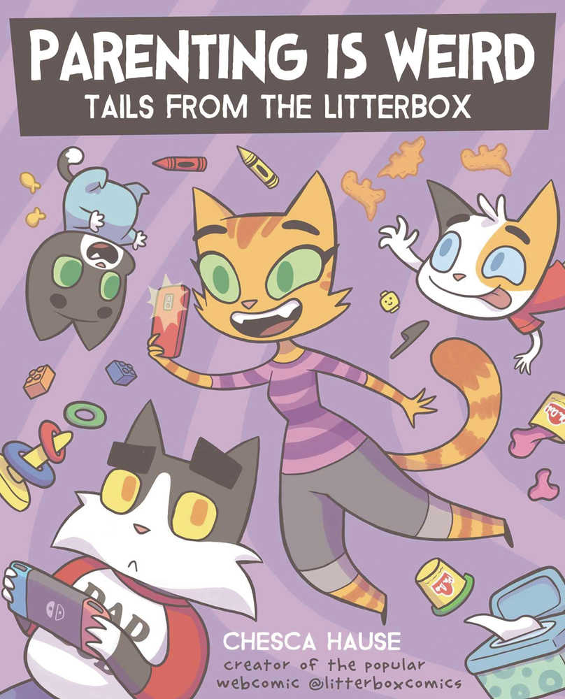 Parenting Is Weird Tails From The Litterbox Book | L.A. Mood Comics and Games