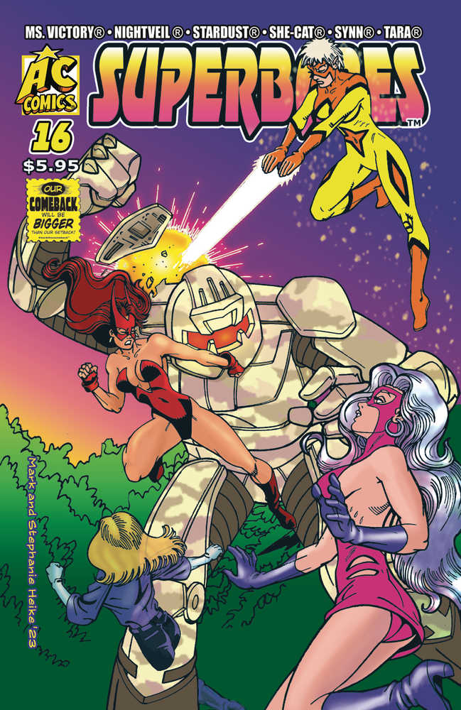 Superbabes Starring Femforce #16 | L.A. Mood Comics and Games