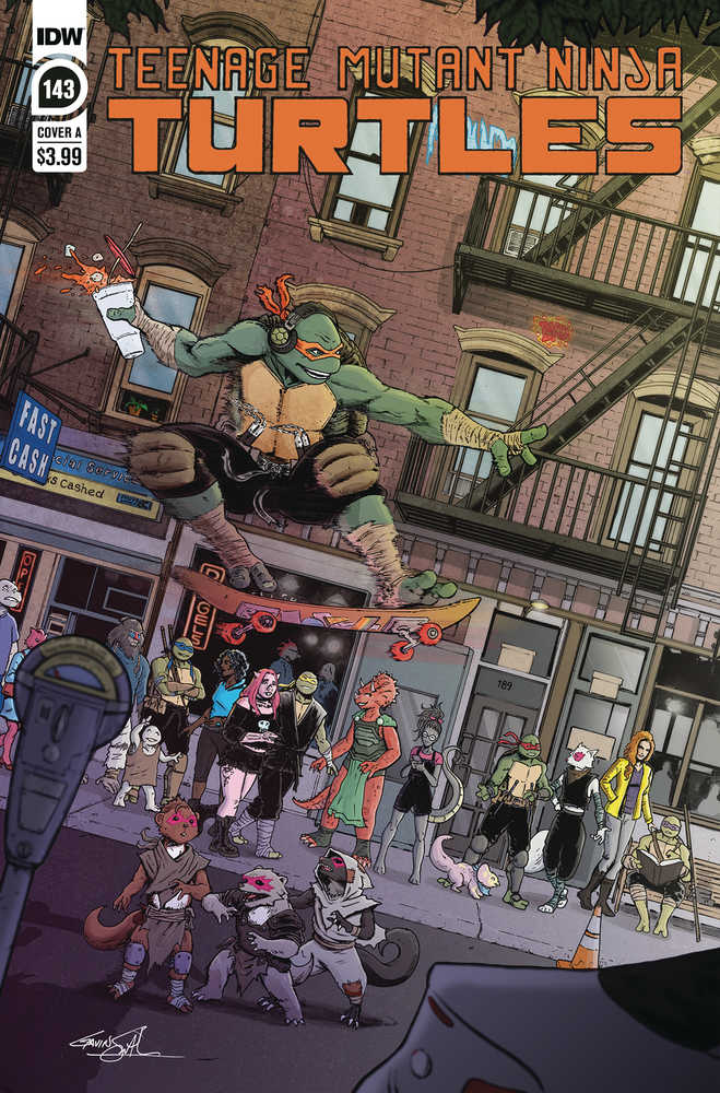 Teenage Mutant Ninja Turtles Ongoing #143 Cover A Smith | L.A. Mood Comics and Games