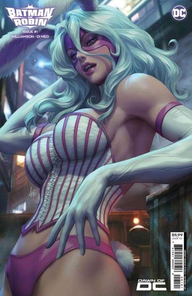 Batman And Robin #1 Cover B Stanley Artgerm Lau Card Stock Variant | L.A. Mood Comics and Games