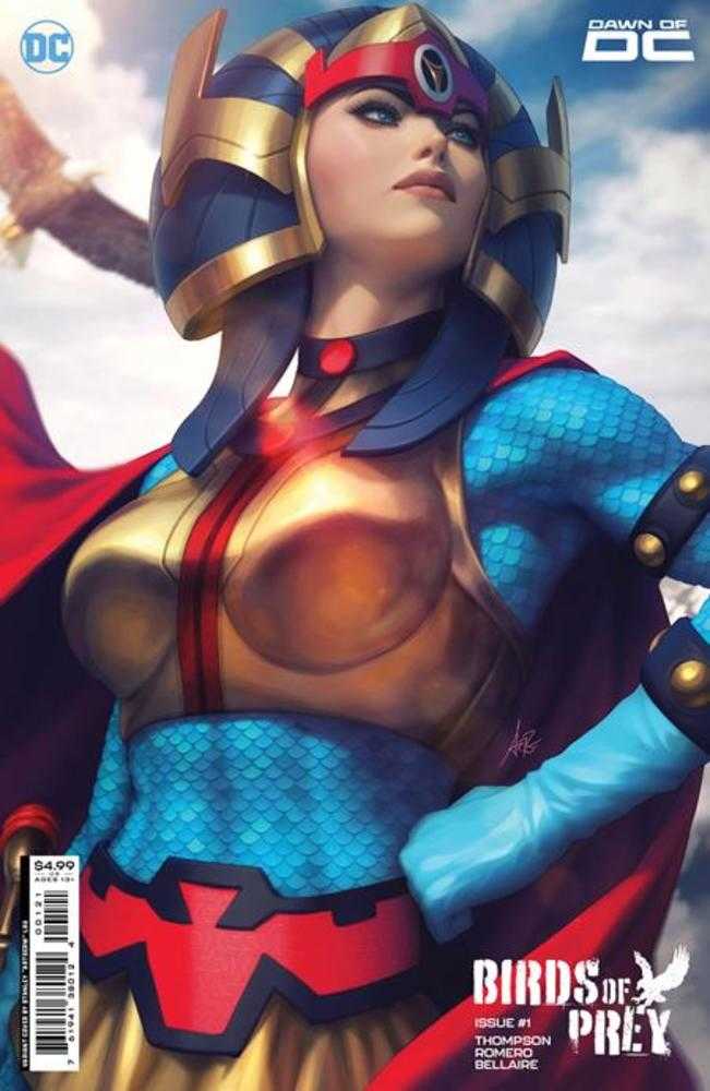 Birds Of Prey #1 Cover B Stanley Artgerm Lau Card Stock Variant | L.A. Mood Comics and Games