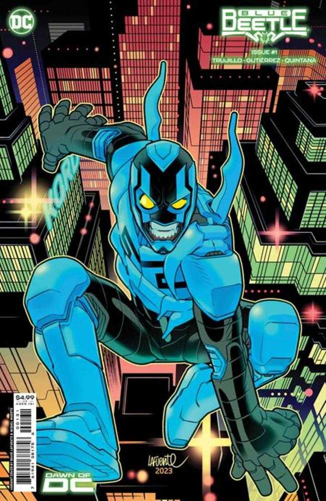Blue Beetle #1 Cover B David Lafuente Card Stock Variant | L.A. Mood Comics and Games