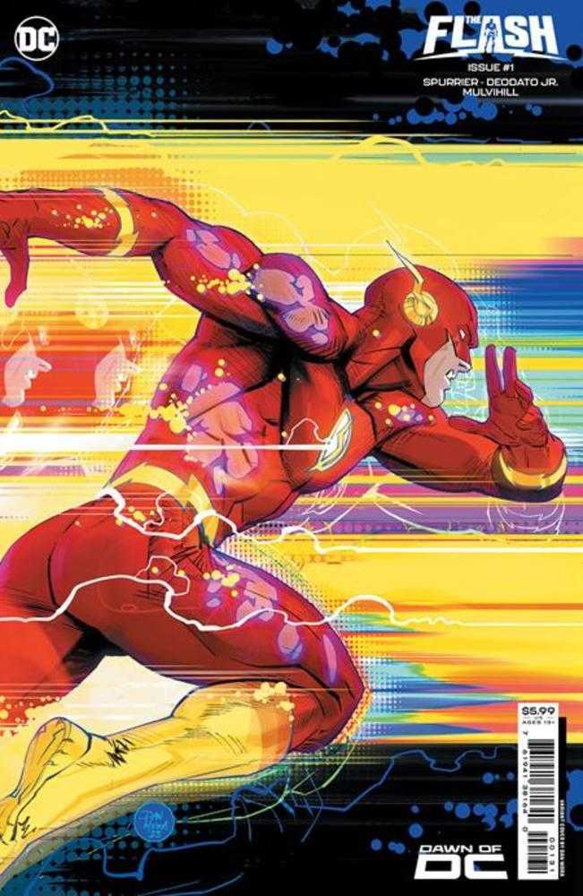 Flash #1 Cover C Dan Mora Card Stock Variant | L.A. Mood Comics and Games