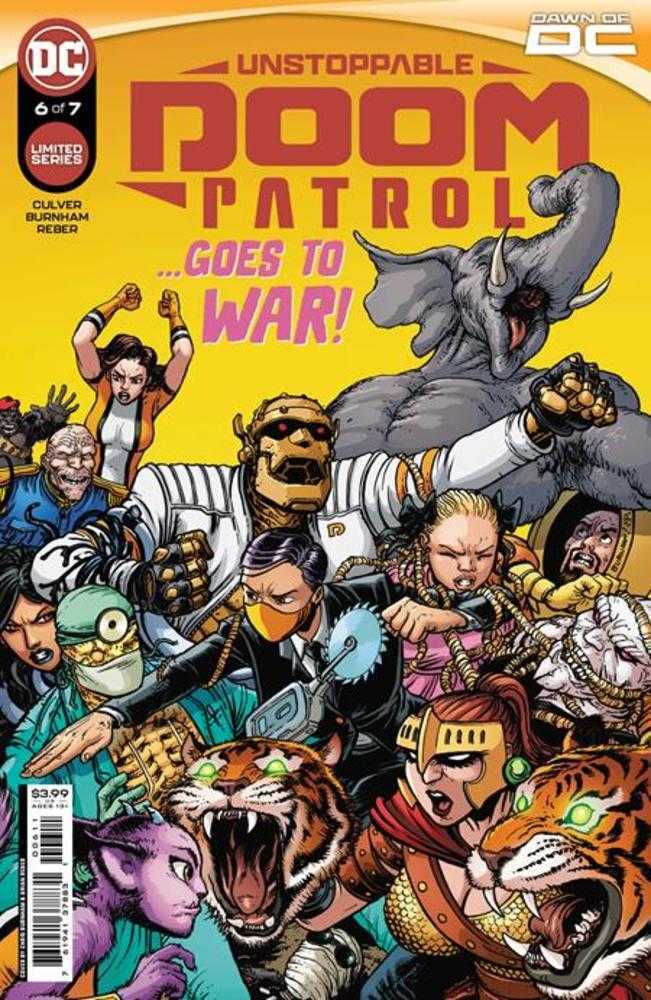 Unstoppable Doom Patrol #6 (Of 7) Cover A Chris Burnham | L.A. Mood Comics and Games