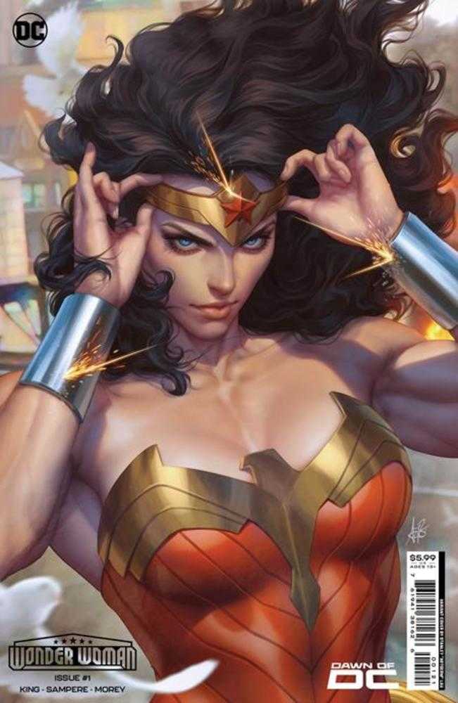 Wonder Woman #1 Cover B Stanley Artgerm Lau Card Stock Variant | L.A. Mood Comics and Games