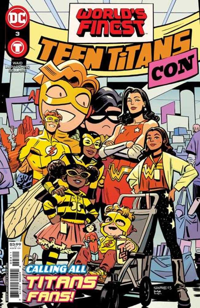Worlds Finest Teen Titans #3 (Of 6) Cover A Chris Samnee & Mat Lopes | L.A. Mood Comics and Games