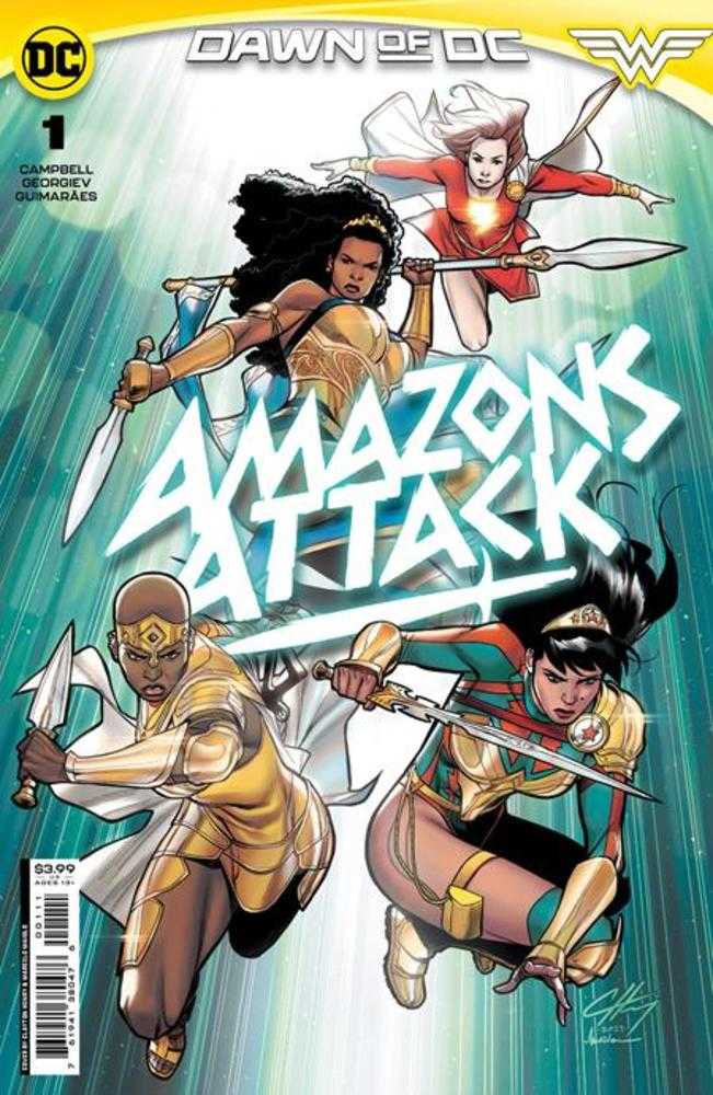 Amazons Attack #1 Cover A Clayton Henry | L.A. Mood Comics and Games