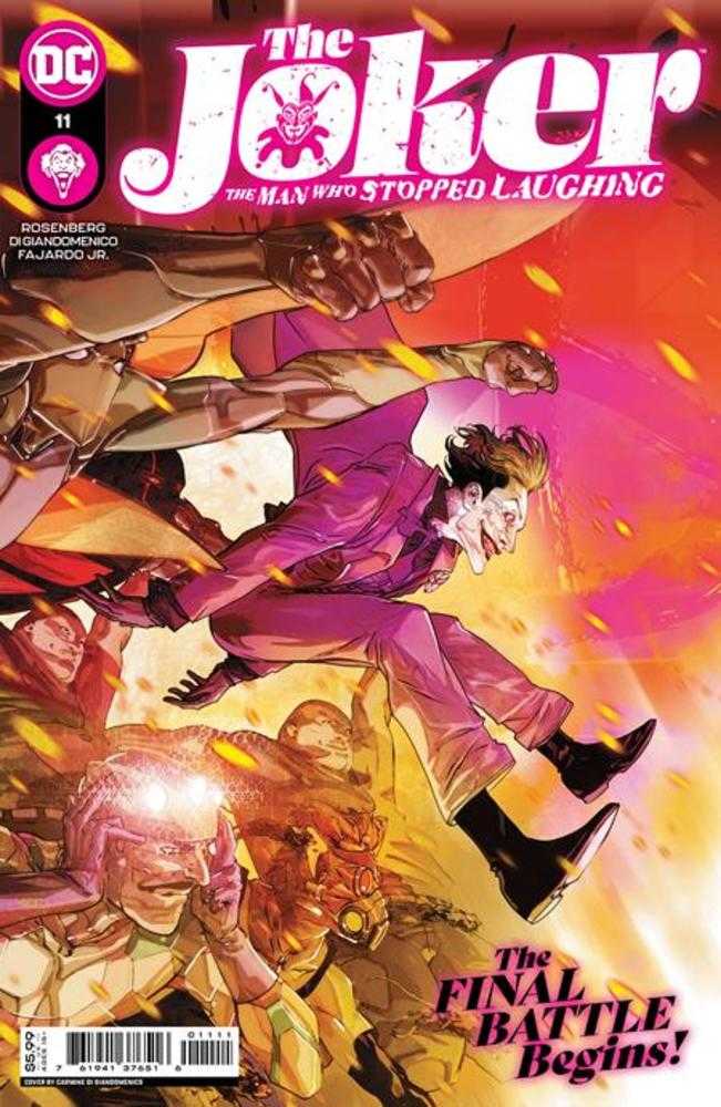 Joker The Man Who Stopped Laughing #11 Cover A Carmine Di Giandomenico | L.A. Mood Comics and Games