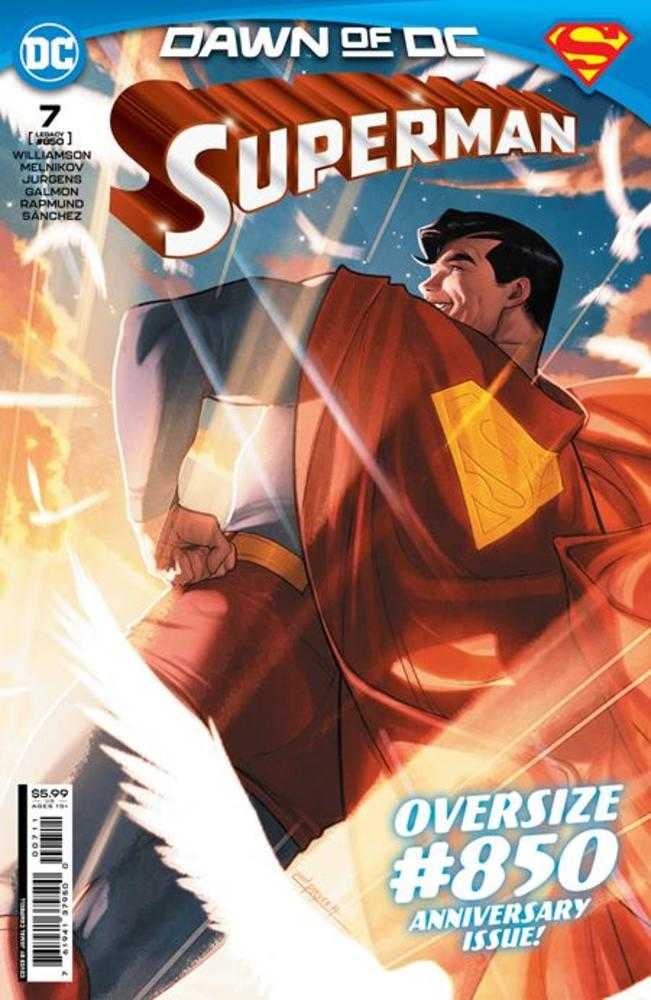 Superman #7 Cover A Jamal Campbell (#850) | L.A. Mood Comics and Games