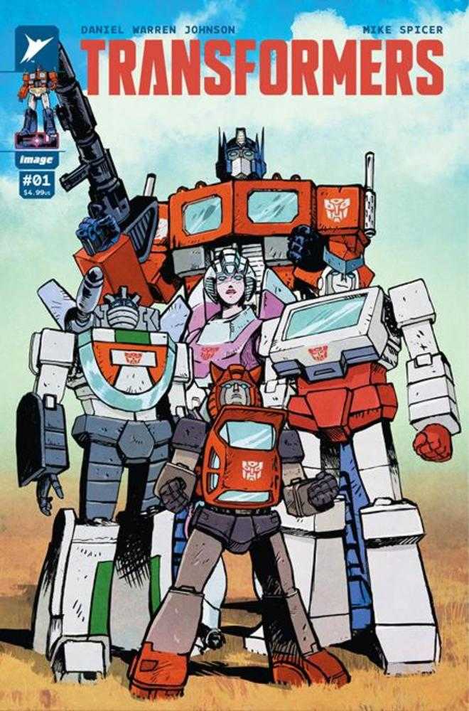 Transformers #1 Cover B Johnson & Spicer | L.A. Mood Comics and Games