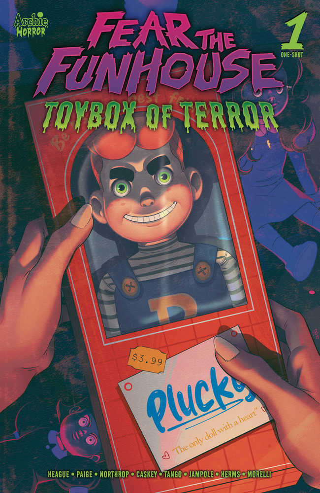 Fear The Funhouse Pres Toybox Of Terror Cover B Sweeny Boo | L.A. Mood Comics and Games