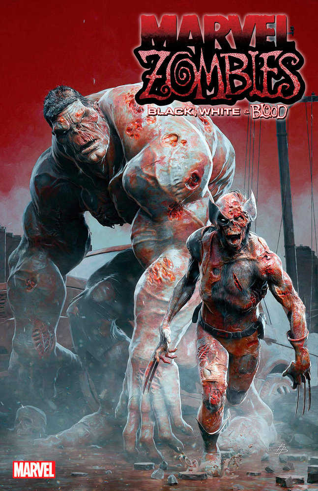 Marvel Zombies: Black, White & Blood 1 Bjorn Barends Variant | L.A. Mood Comics and Games