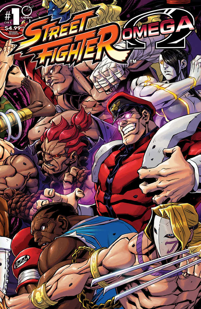 Street Fighter Omega #1 Cover B Ng | L.A. Mood Comics and Games