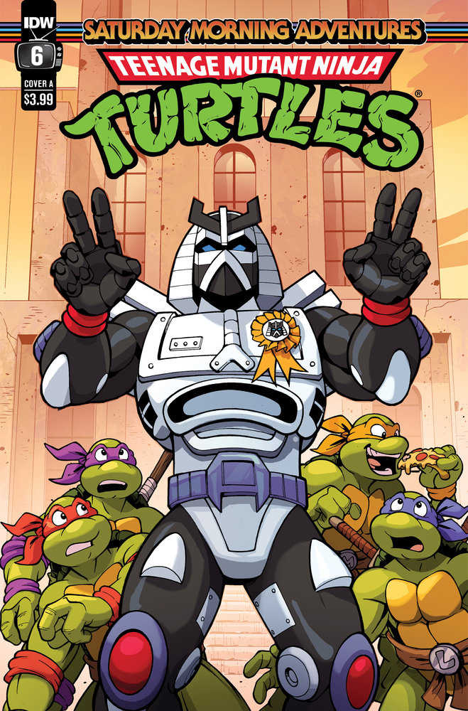 Teenage Mutant Ninja Turtles: Saturday Morning Adventures #6 Cover A (Lawrence) | L.A. Mood Comics and Games