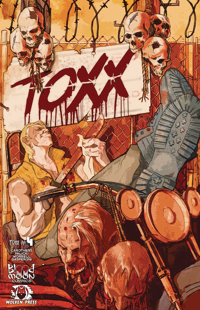 Toxx #4 Cover A Brian Demarest | L.A. Mood Comics and Games