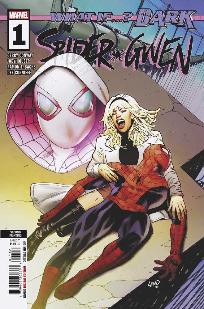 What If...? Dark: Spider-Gwen 1 Greg Land 2nd Print Variant | L.A. Mood Comics and Games